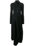 Victoria Beckham Pleated Circle Dress - Black