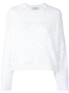 Pringle Of Scotland 1815 Logo Sweatshirt - White