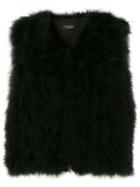 Yves Salomon Fur Gilet - White