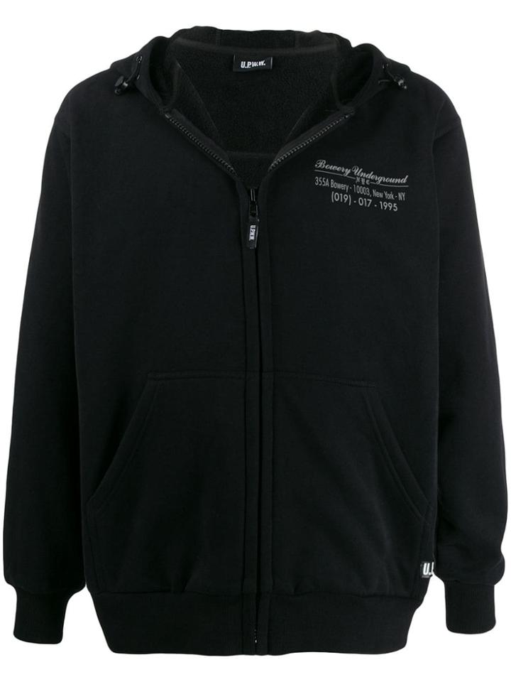 Upww Reflective Back Jacket - Black