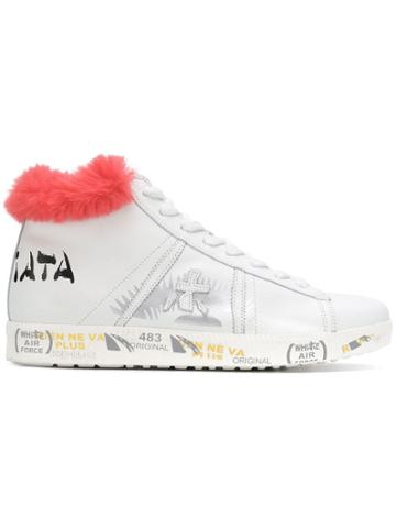 White Premiata Tayld Sneakers