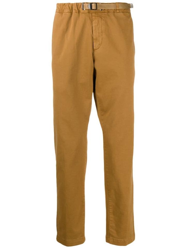 White Sand Adjustable Waist Trousers - Brown