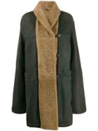 Romeo Gigli Pre-owned 1990s Relaxed Fit Knee-length Coat - Green