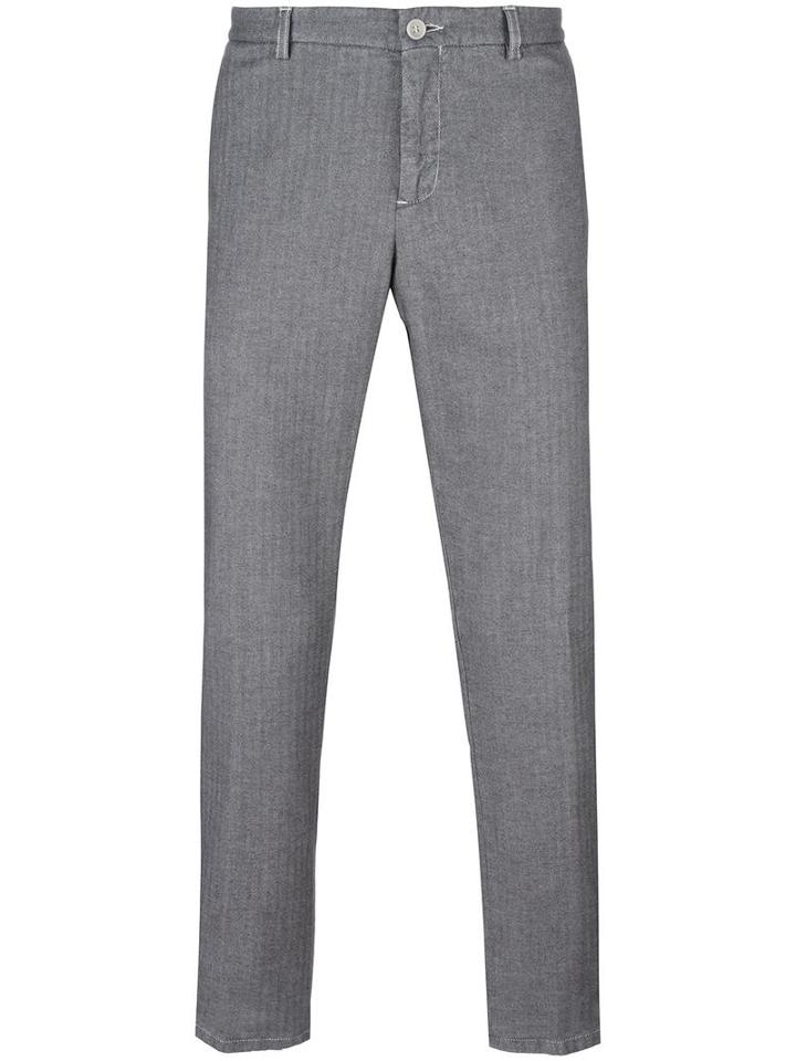 Etro Chino Trousers, Men's, Size: 48, Cotton/spandex/elastane