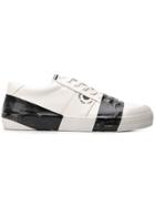 Moa Master Of Arts Playground Tape Detail Sneakers - White
