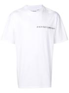 Han Kj0benhavn Logo Embroidered Oversized T-shirt - White