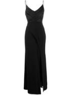 Galvan Petal Dress - Black