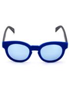 Italia Independent I-plastik Sunglasses, Men's, Blue, Plastic