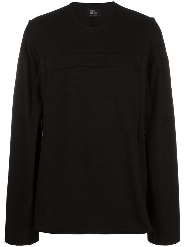 Lost & Found Ria Dunn Modified Sweatshirt - Black