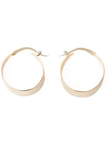Charlet Par Aime 18kt Yellow Gold Nomade Creole Earrings