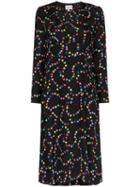 Hvn Hoover Rainbow Heart Dress - Black