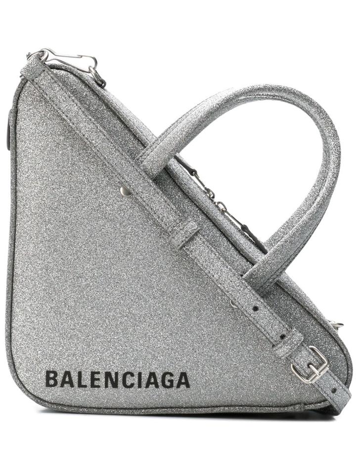 Balenciaga Triangle Duffle Xs Aj - Metallic