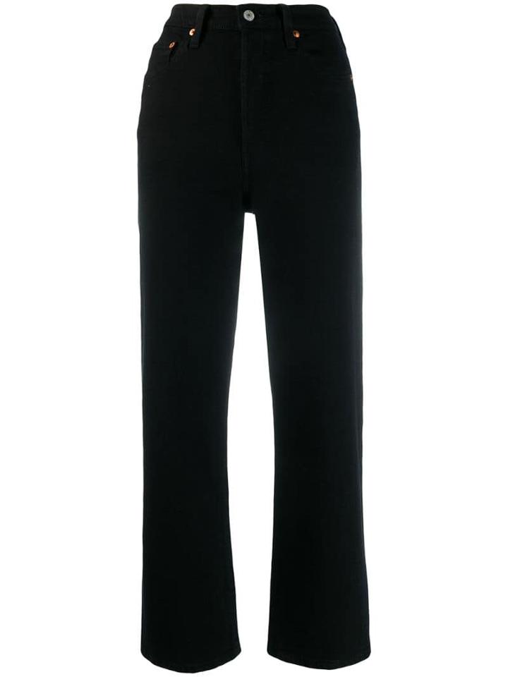 Levi's Ribcage Straight-leg Jeans - Black