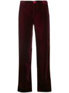 F.r.s For Restless Sleepers Straight Leg Trousers - Red