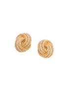Christian Dior Vintage Clip-on Earrings - Metallic