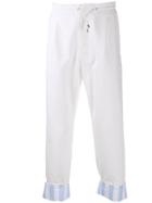 Sunnei Elasticated Waist Trousers - White