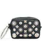Toga Studded Clutch, Women's, Black