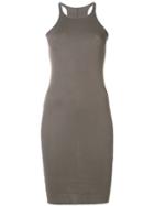 Rick Owens Drkshdw Fitted Tank Mini Dress - Nude & Neutrals