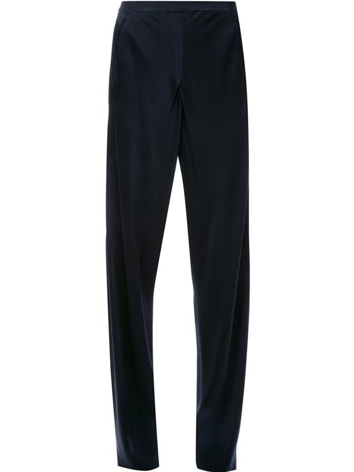 Christopher Esber Satin Bias Trousers, Women's, Size: 6, Black, Viscose