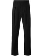 Lemaire - Pleated Trousers - Men - Cotton - 48, Black, Cotton