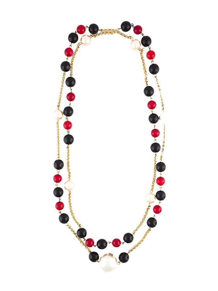 Chanel Vintage Beaded Necklace, Women's