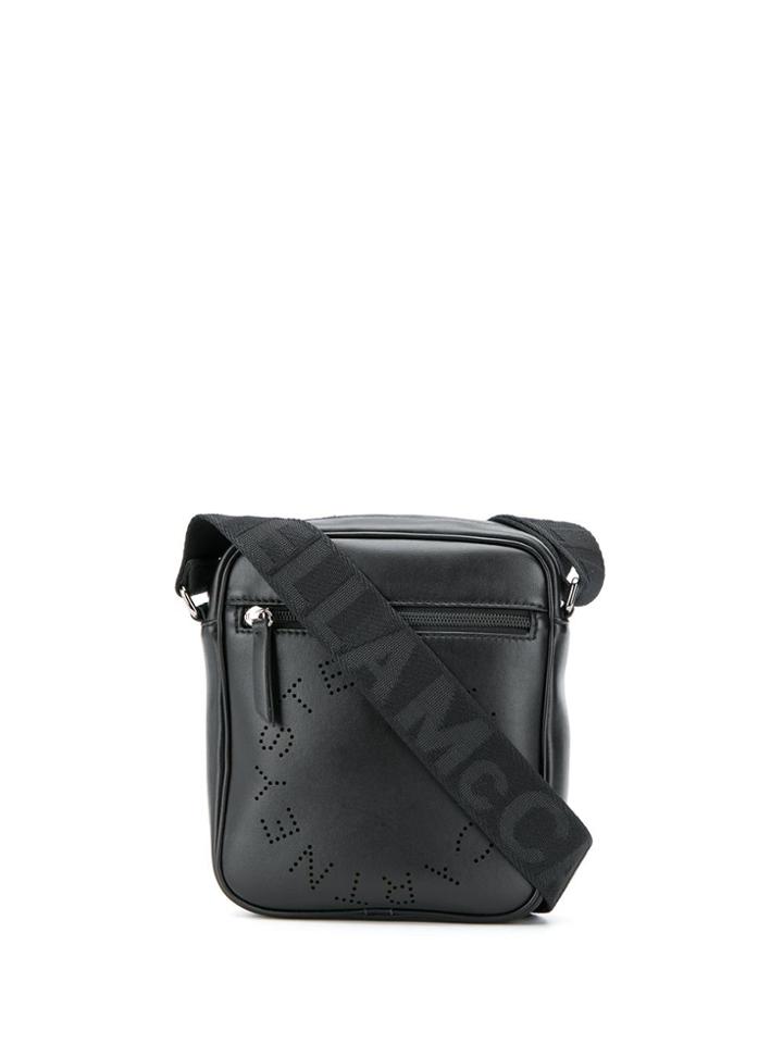 Stella Mccartney Stella Logo Messenger Bag - Black