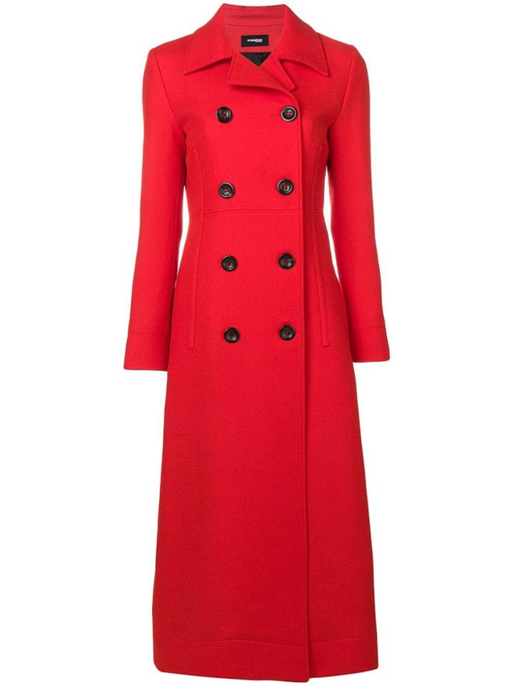 Kwaidan Editions Double-breasted Coat - Red