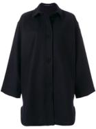 Sofie D'hoore Oversized Buttoned Coat - Blue