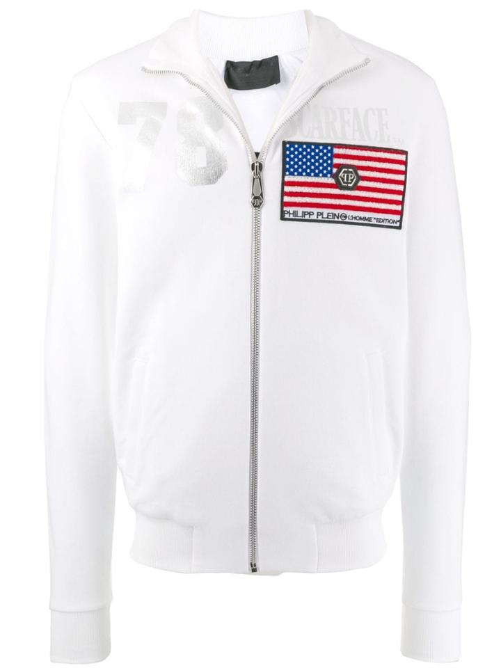 Philipp Plein Scarface Track Jacket - White