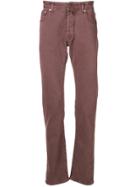 Jacob Cohen Straight Leg Jeans - Red