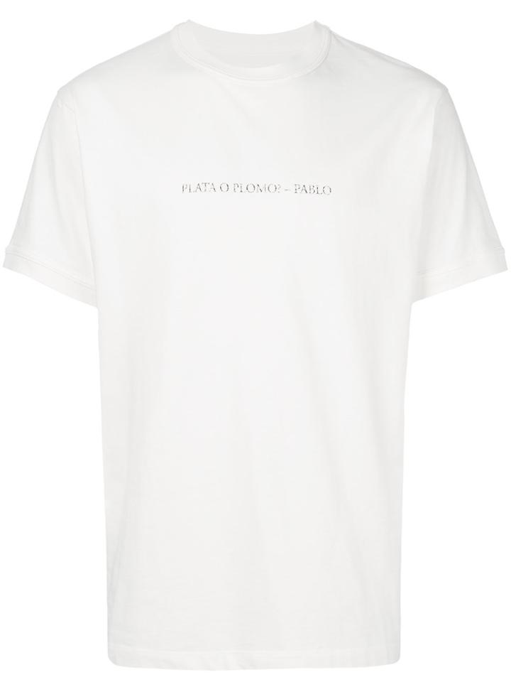 Ih Nom Uh Nit Printed T-shirt - White