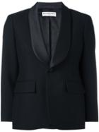 Balenciaga Classic Blazer, Women's, Size: 38, Black, Polyester/cupro/mohair/wool