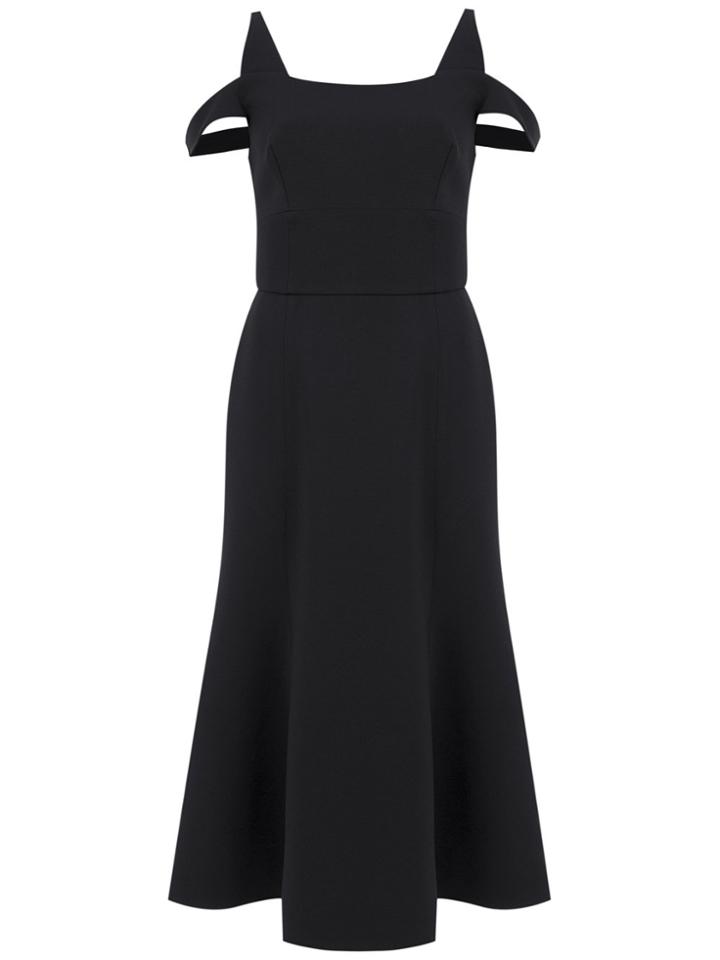 Olympiah Sol Midi Dress - Blue