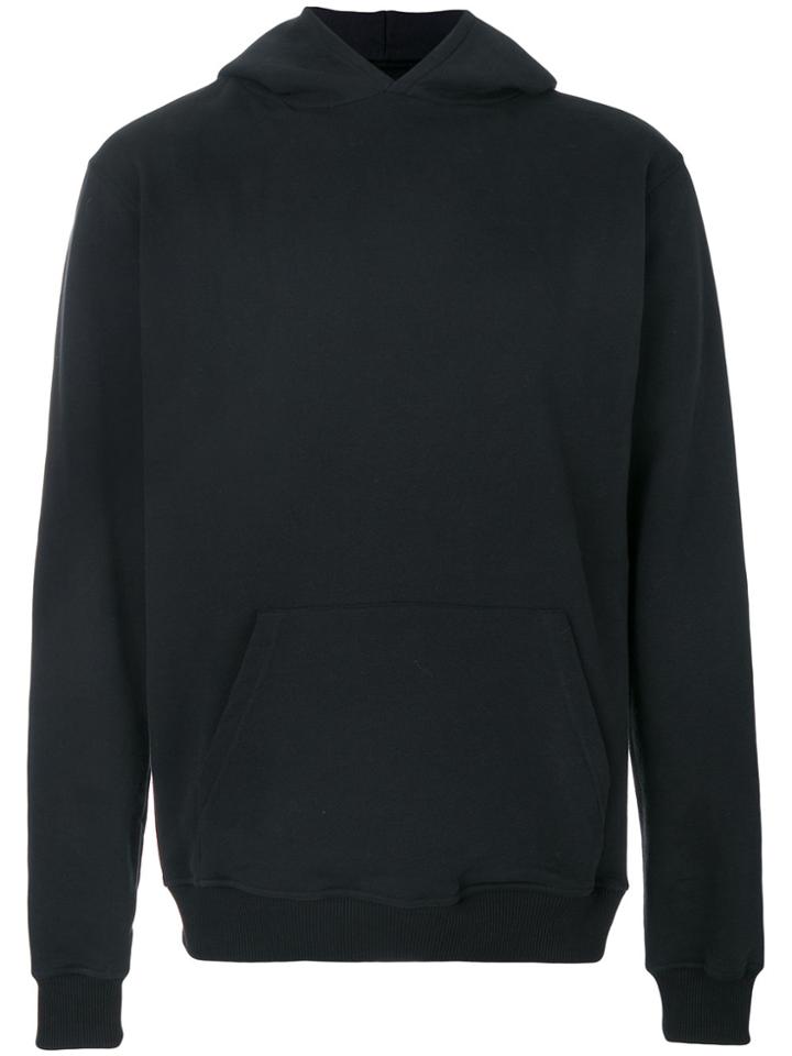 Intoxicated Eagle-embroidered Hoodie - Black