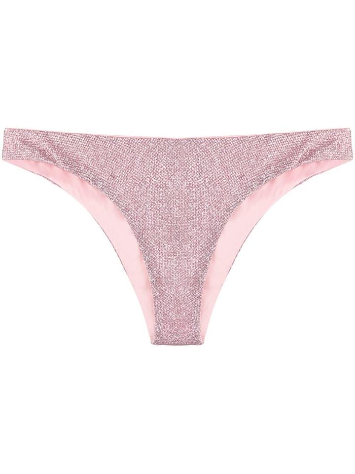 Danielle Guizio Lure Bikini Bottoms - Pink