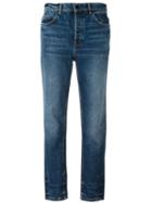 Alexander Wang Straight-leg Jeans, Women's, Size: 28, Blue, Cotton/polyester