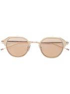Thom Browne Eyewear Double Frame Sunglasses - Gold