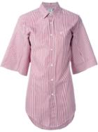 Vetements Wide Sleeve Striped Shirt