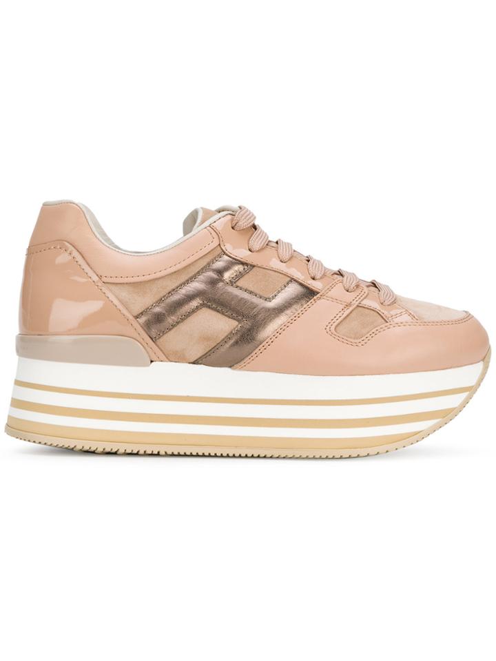 Hogan H283 Sneakers - Pink & Purple