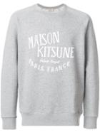 Maison Kitsuné - Palais Royal Sweatshirt - Men - Cotton - Xl, Grey, Cotton