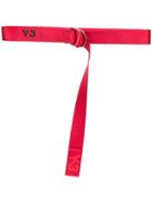Y-3 Adjustable Strap Belt - Red