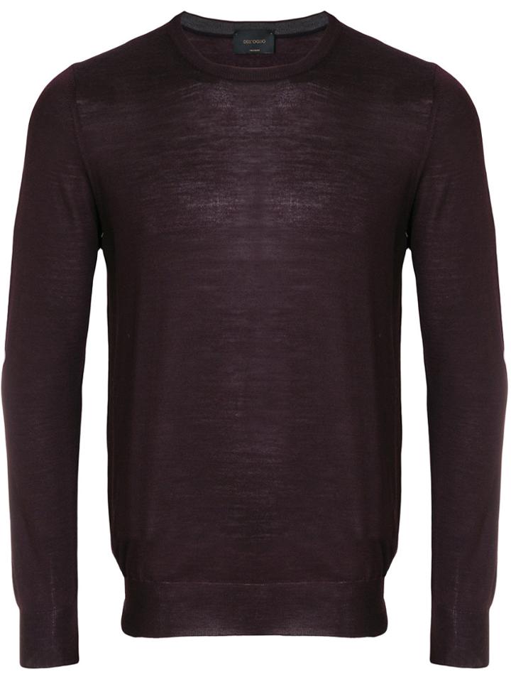 Dell'oglio Plain Sweatshirt - Pink & Purple