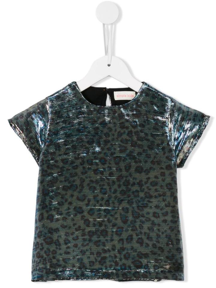 Simple Kids 'lio' Top, Girl's, Size: 10 Yrs, Blue
