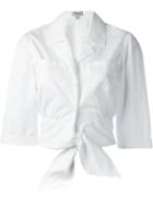Temperley London 'payton' Tie Front Shirt