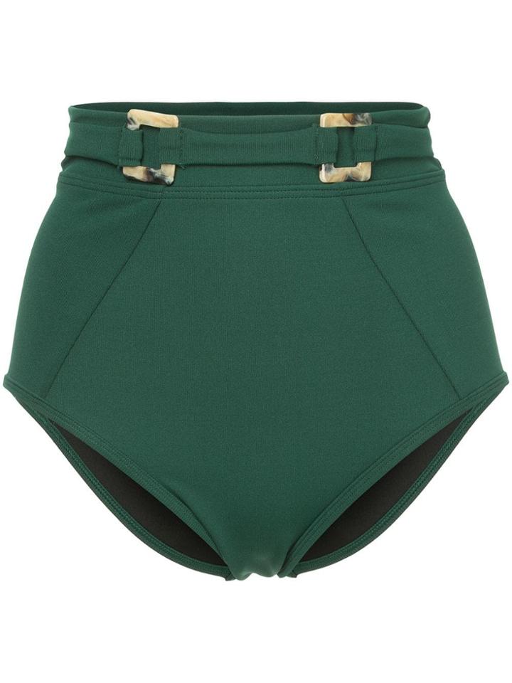 Suboo Jungalow Bikini Bottoms - Green