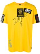 Diesel Multiple Patches T-shirt - Yellow & Orange