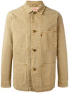 Levi's Engineers Denim Jacket, Men's, Size: Large, Brown, Cotton