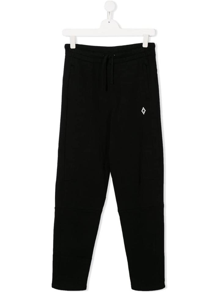 Marcelo Burlon County Of Milan Kids Teen Jersey Sweatpants - Black