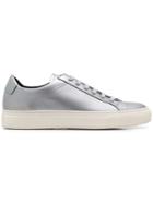 Common Projects Flat Metallic Sneakers - Grey