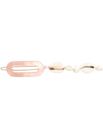 Wald Berlin Shell-detail Hairclip - Pink